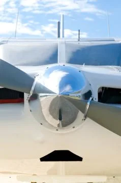 Aircraft propeller Stock Photos