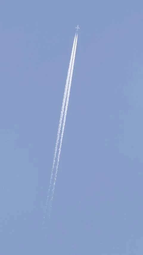 Aircraft in the sky Stock Footage 343847432