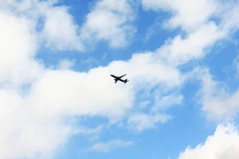 Aircraft in the sky Stock Photos