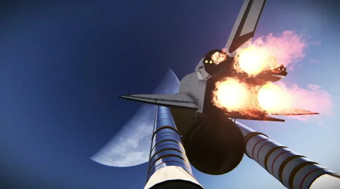 Aircraft - Space Shuttle Stock Footage 41004473