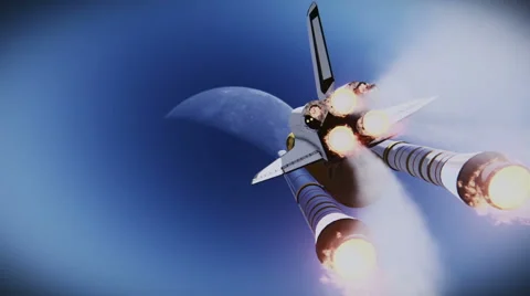 Aircraft - Space Shuttle Stock Footage 41004482