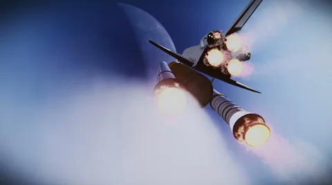 Aircraft - Space Shuttle Stock Footage 41004483