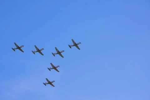 Aircraft squadron Stock Photos