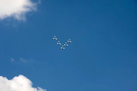 Aircraft squadron Stock Photos