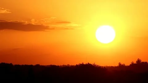 Aircraft at sunset 0366 Stock Footage 20614003