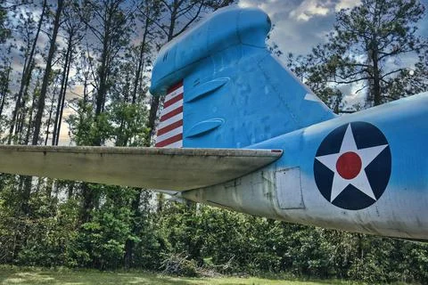 Aircraft Tail Stock Photos