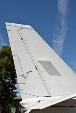 Aircraft Tailplane Stock Photos