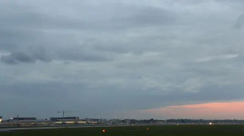 Aircraft at take off Stock Footage 37623010