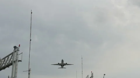 Aircraft take off Video stock 53855320