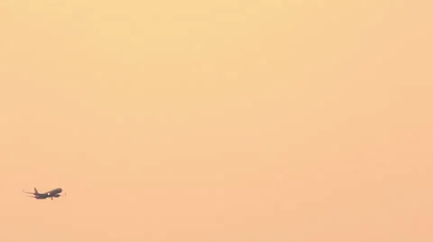 An Aircraft Taking off Stock Footage 48950021