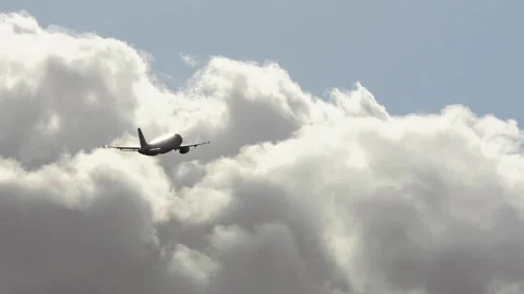 Aircraft is taking off. 스톡 동영상 289123460