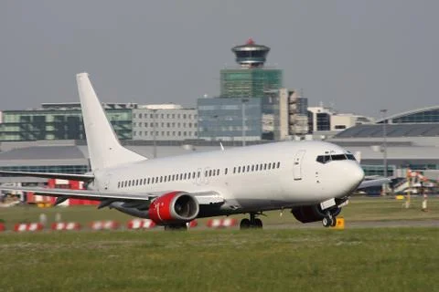 Aircraft taking off Stock-Fotos