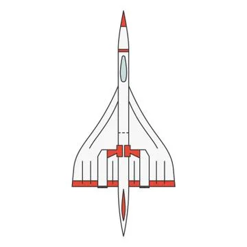 Aircraft theme icons Stock Illustration