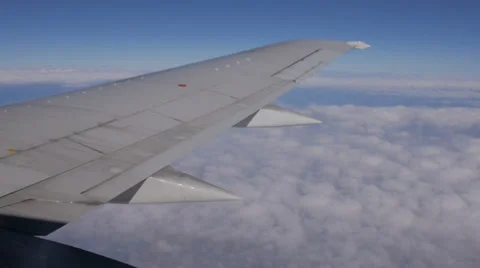 Aircraft wing 動画素材 30485610