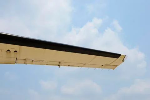 Aircraft wing Stock Photos