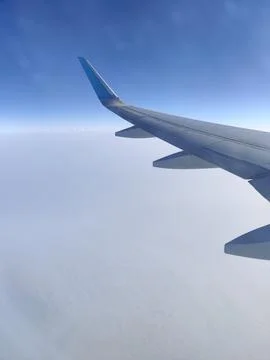 Aircraft wing Stock Photos