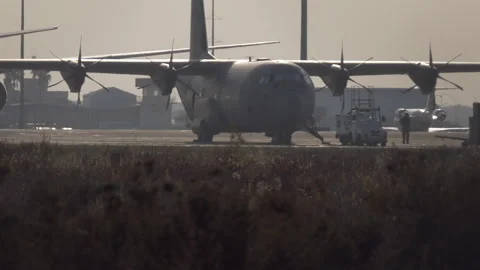 Aircrafts Stock Footage 256235162