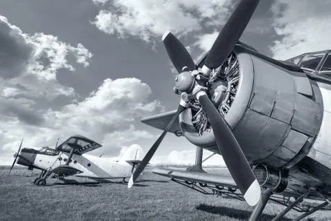 Aircrafts Stock Photos