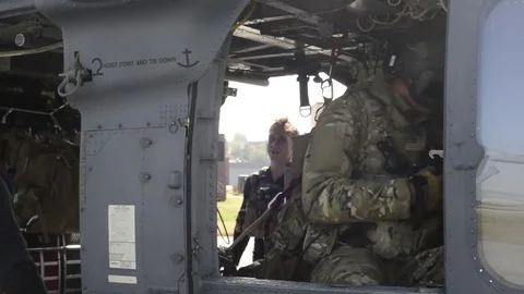 Aircrew prepare for training mission on Exercise Pacific Thunder 18-1 Видео 81946593