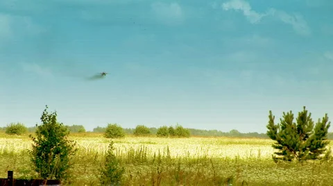 Airdrome 009 Stock-Footage 303647