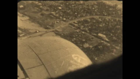 Airfield Flyover 1946 Видео 135089876