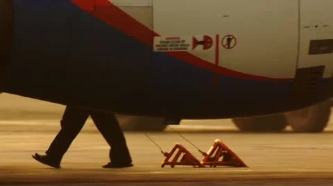 Airfield services Stock Footage 12304766