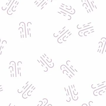 Airflow air clean glyph vector seamless pattern 스톡 일러스트