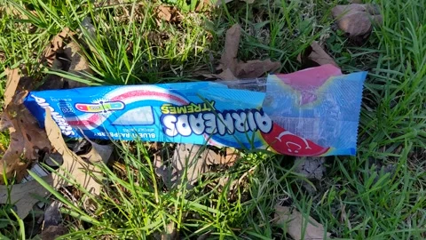 Airheads Candy Wrapper Stock Footage 182519906