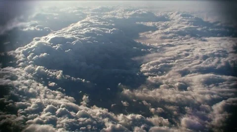 Airline-clouds Stock Footage 1008088