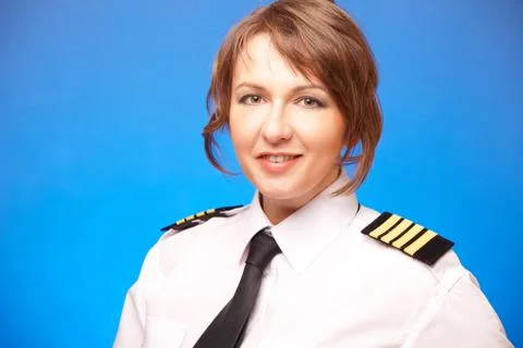 Airline pilot Stock Photos