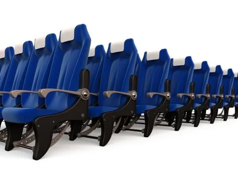 Airline seath Stock Illustration