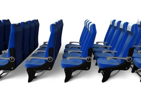 Airline seath Stock Illustration