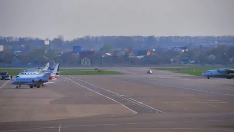 Airline still Stock Footage 89634142