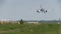 Airliner landing HD Footage