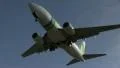 Airliner passes overhead HD Footage