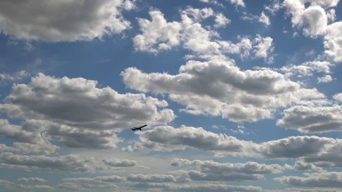 Airliner Silhoutte Stock Footage 118903050