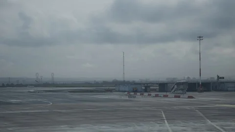 Airliner in the sky Stock Footage 103214405