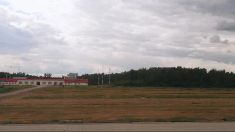 Airliner take off, view from the POV window Video stock 168093952
