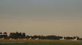 Airliner Utair Airlines ATR 72-500 passes by HD Footage