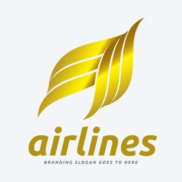 Airlines Logo Stock Illustration