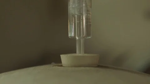 Airlock used for wine fermentation Stock Footage 83861483