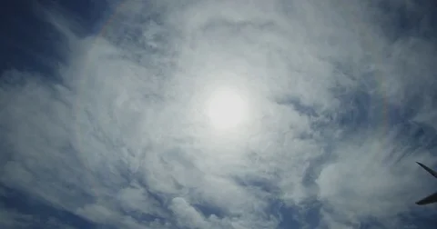 Airlplane from the front Stock Footage 73367053