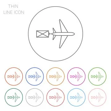 Airmail Stock Illustration