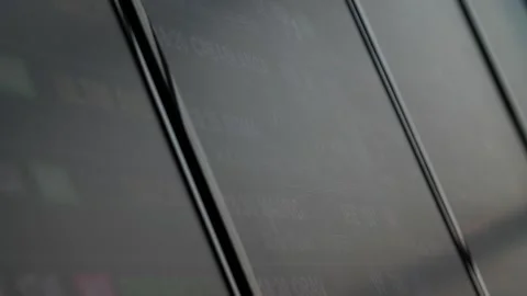 Airoport flight screen Stock Footage 302559274