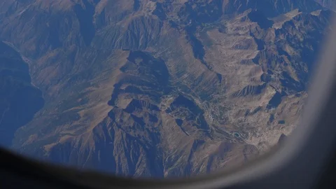 Airplain Window 動画素材 92419649