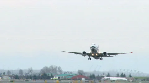 Airplane 2 of 4 Stock Footage 617646