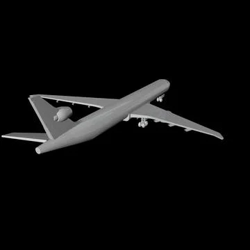 3D Model: Airplane ~ Buy Now #96467883 | Pond5