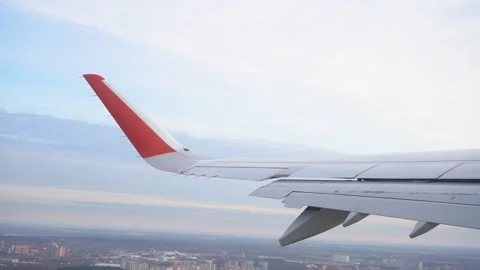 Airplane Airbus A321 taking off Stock Footage 274333444