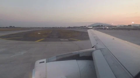 Airplane and windows Video stock 98358868