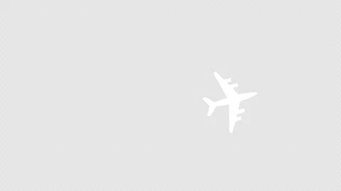 Airplane animation. Stock Footage 296602087